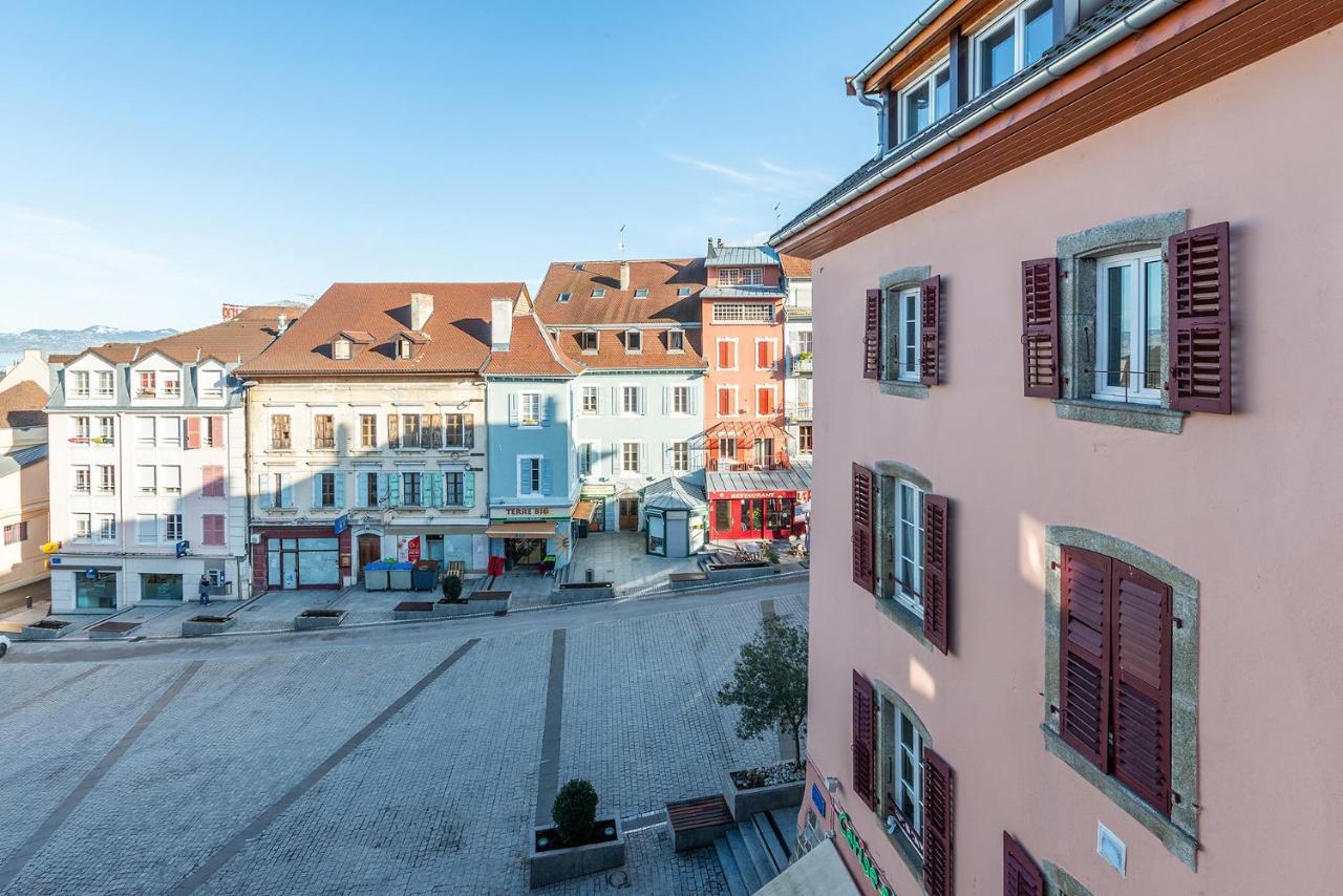 Au Rythme Du Lac Apartment Évian-les-Bains Exterior foto